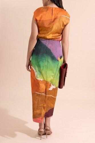 Gisella Crop Top-GEOMETRC-2-CLOTHINGTOPBLOUSE-ULLA JOHNSON