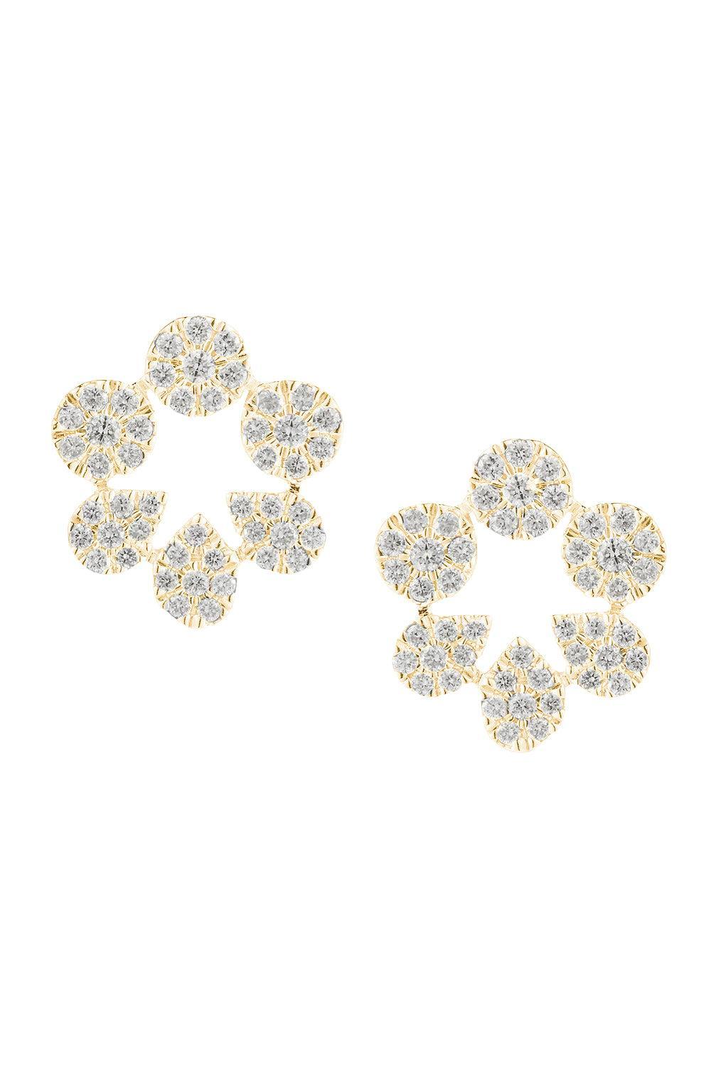 Taylor Beth Cutout Stud Earrings-YELLOW GOLD-JEWELRYFINE JEWELEARRING-DANA REBECCA DESIGNS