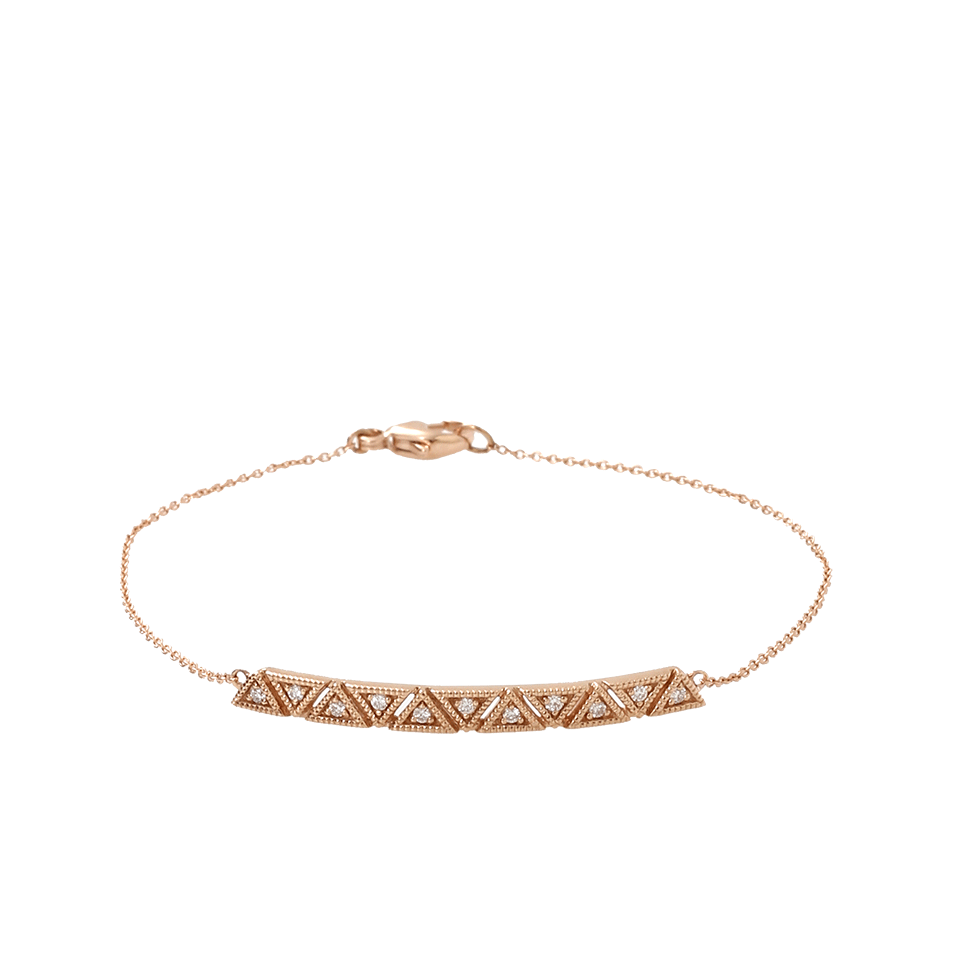 DANA REBECCA DESIGNS-Kathryn Lynn Diamond Bracelet-ROSE GOLD