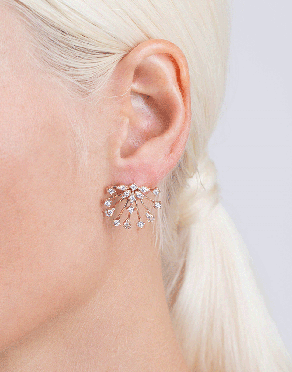 DANA REBECCA DESIGNS-Diamond Earrings-ROSE GOLD