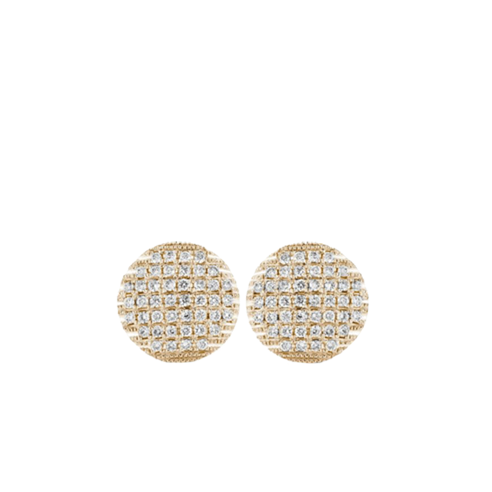DANA REBECCA DESIGNS-Lauren Joy Large Stud Earrings-ROSE GOLD