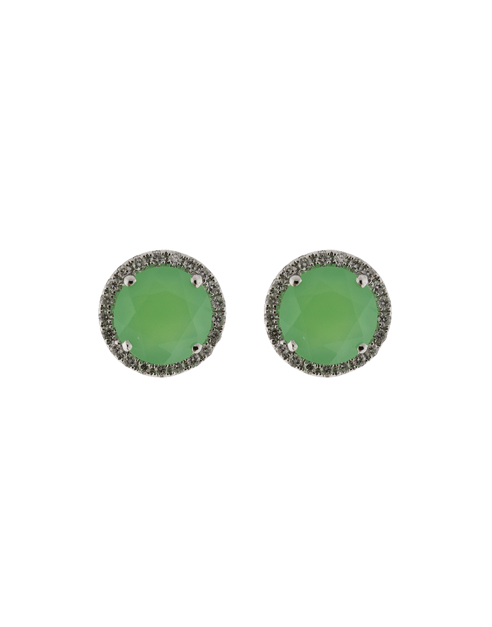 DANA REBECCA DESIGNS-Anna Beth Chrysoprase Earrings-WHITE GOLD