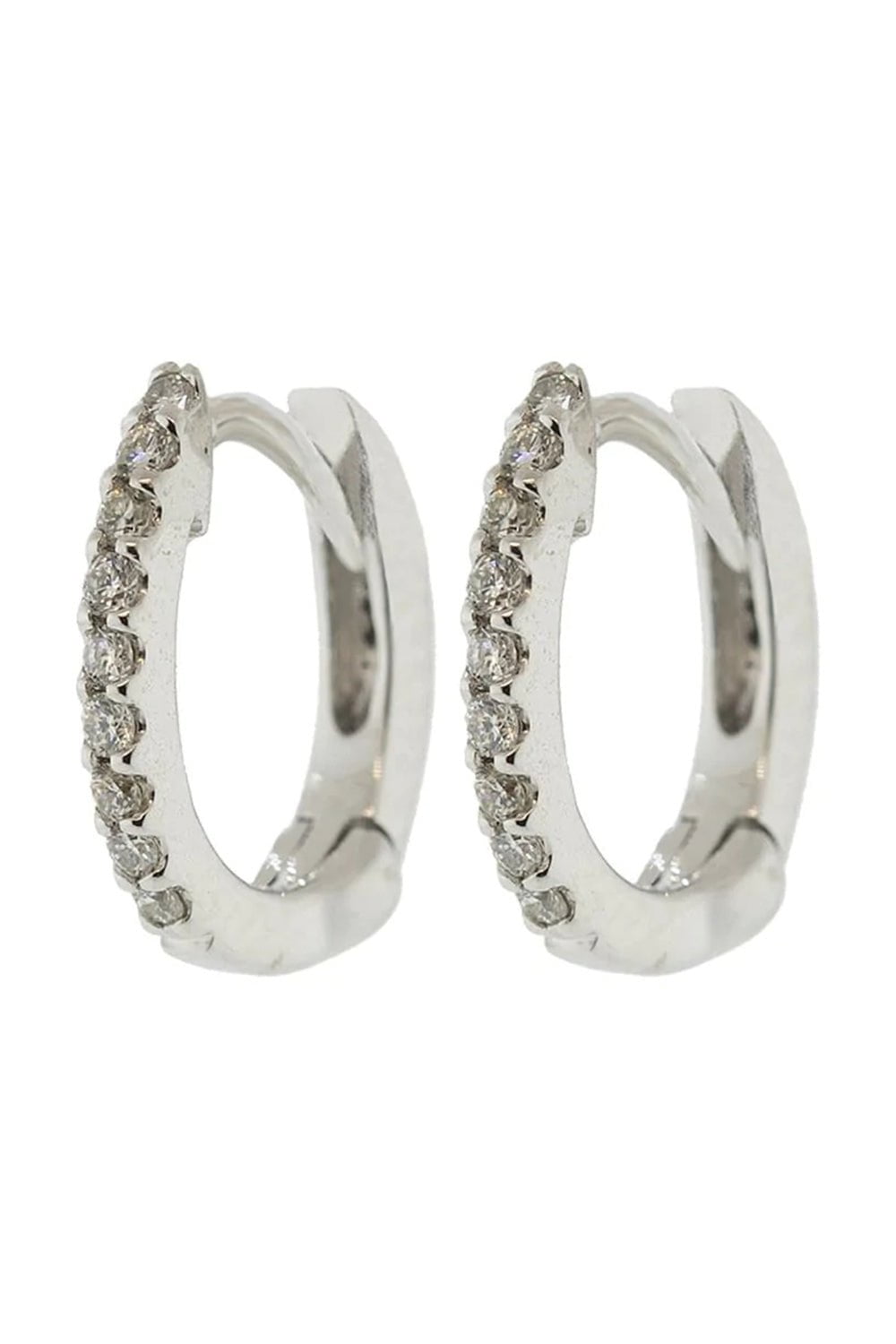 DANA REBECCA DESIGNS-DRD Huggies-WHITE GOLD