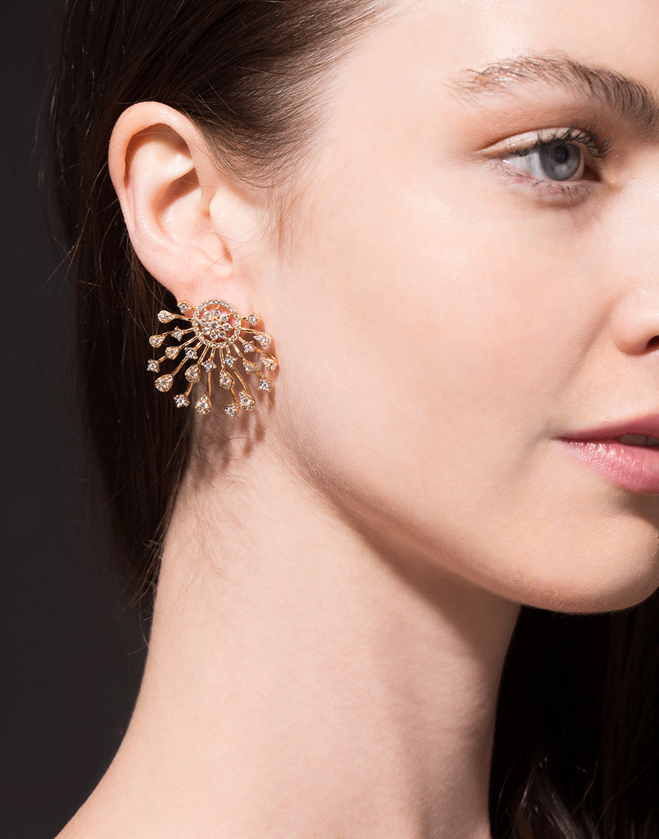 DANA REBECCA DESIGNS-Diamond Earrings-YELLOW GOLD