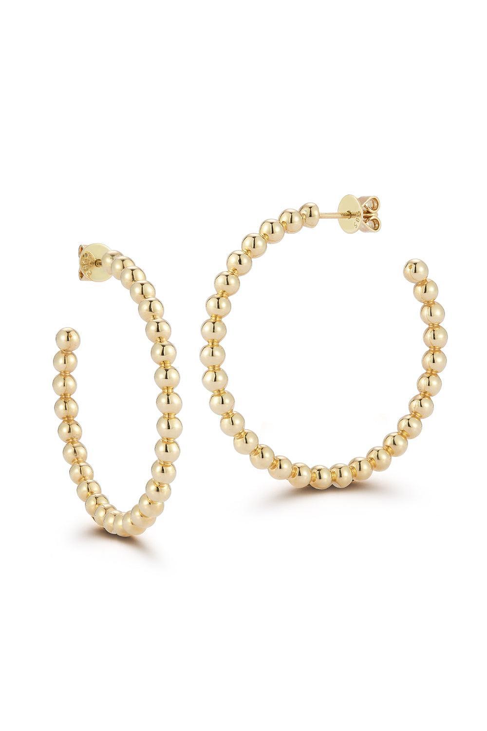 Large Poppy Rae Hoop Earrings