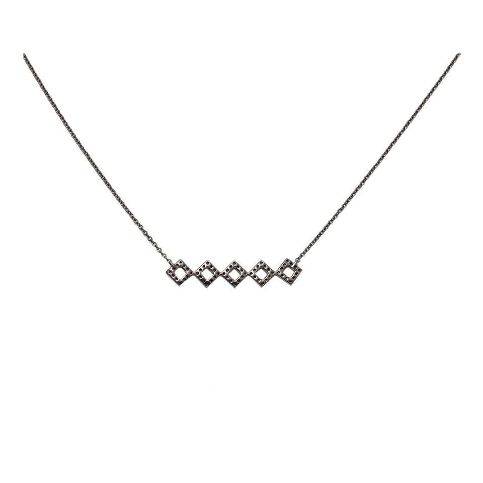 DANA REBECCA DESIGNS-Lisa Michelle Diamond Necklace-BLACK GOLD