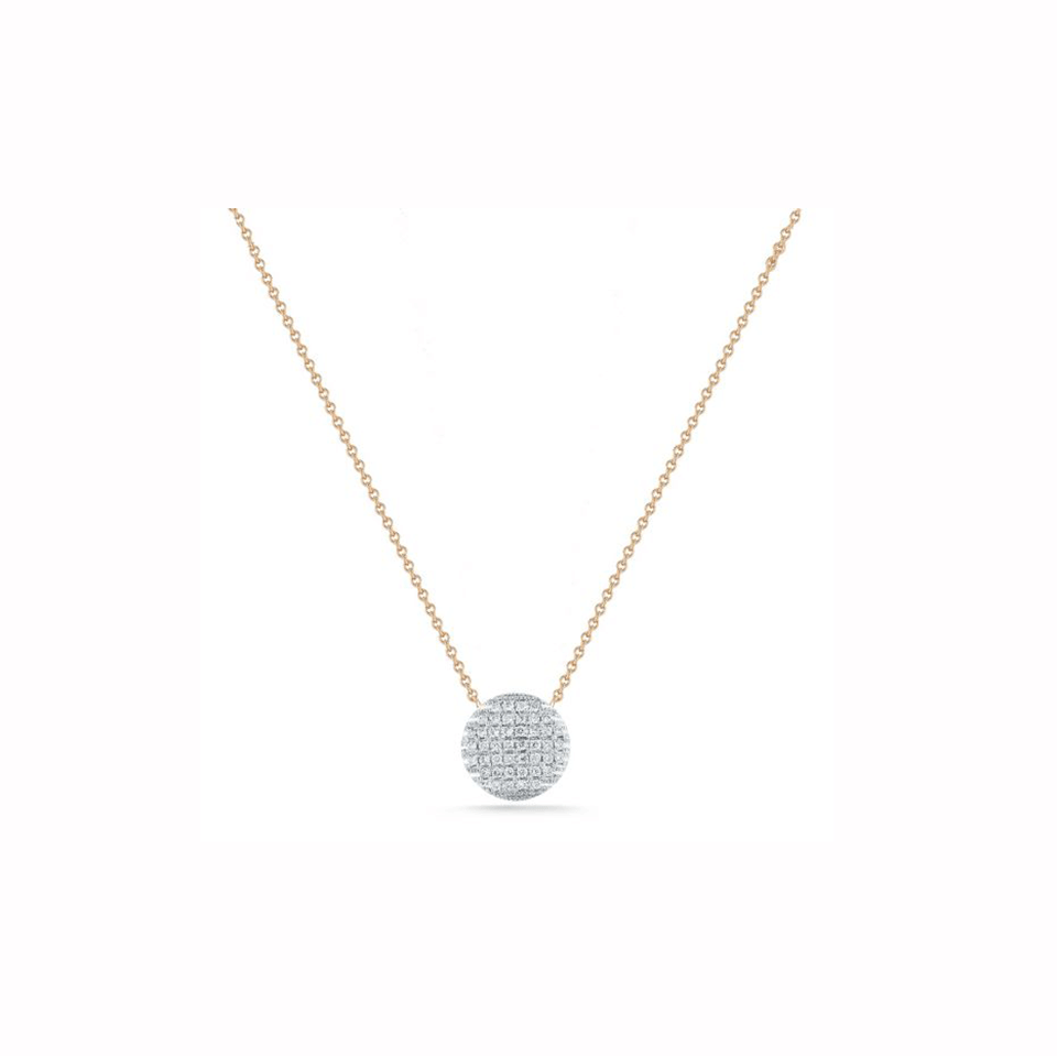 DANA REBECCA DESIGNS-Lauren Joy Large Necklace-ROSE GOLD