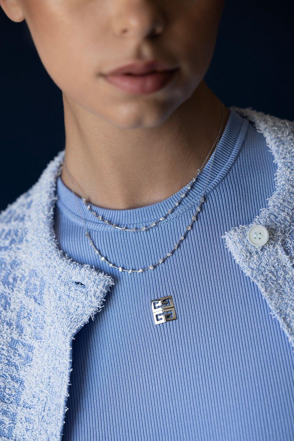 DANA REBECCA DESIGNS-Alexa Necklace - White Gold-