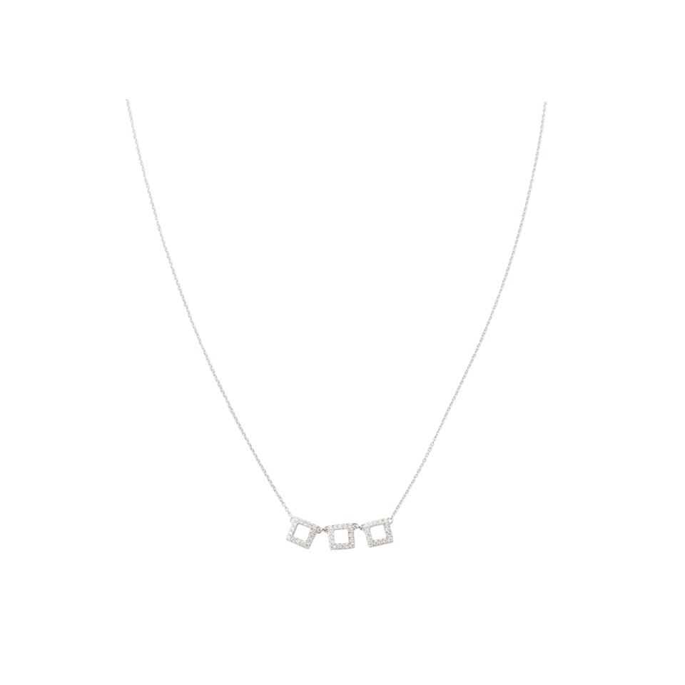 DANA REBECCA DESIGNS-Allison Joy Diamond Necklace-WHITE GOLD