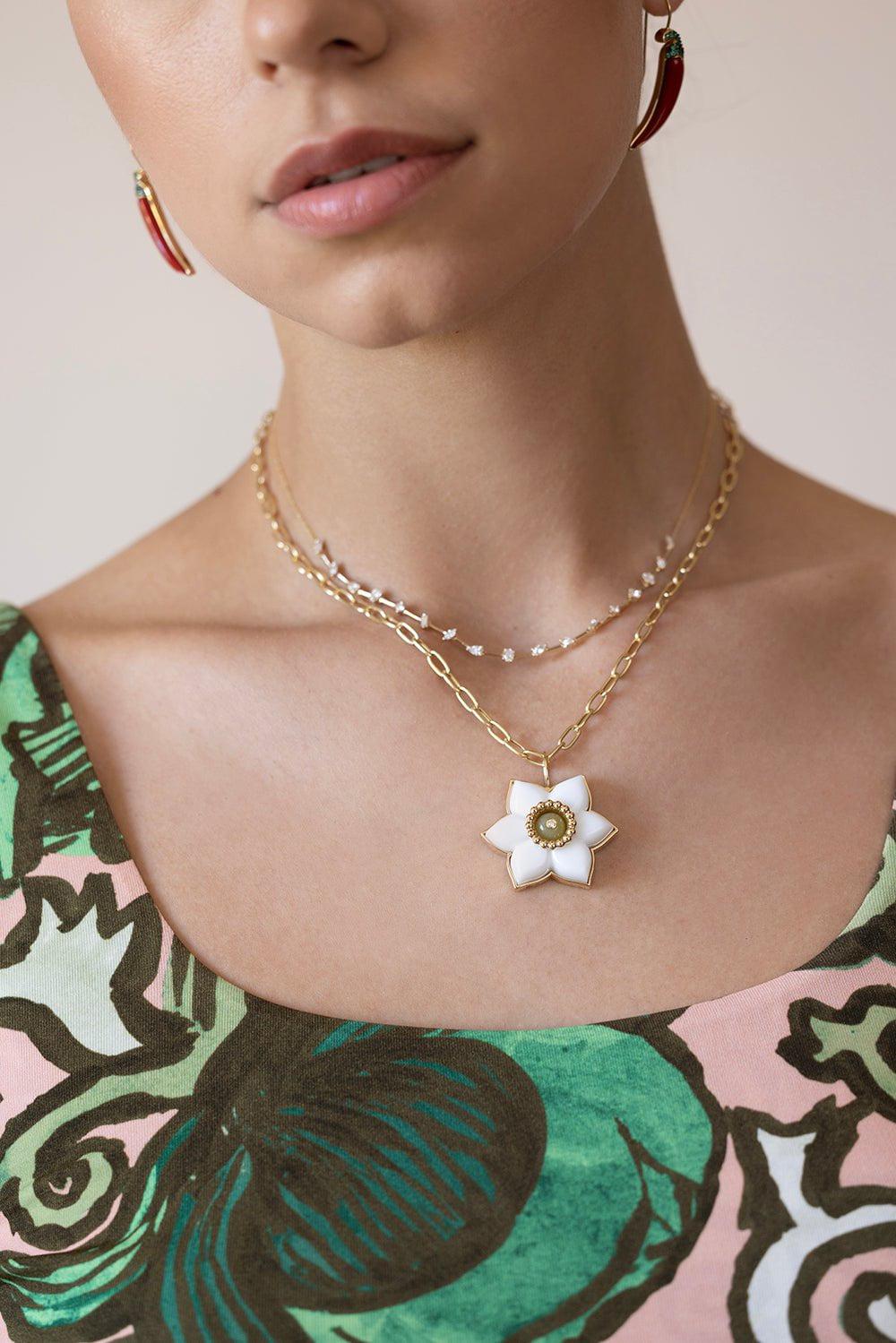 DANA REBECCA DESIGNS-Alexa Necklace - Yellow Gold-