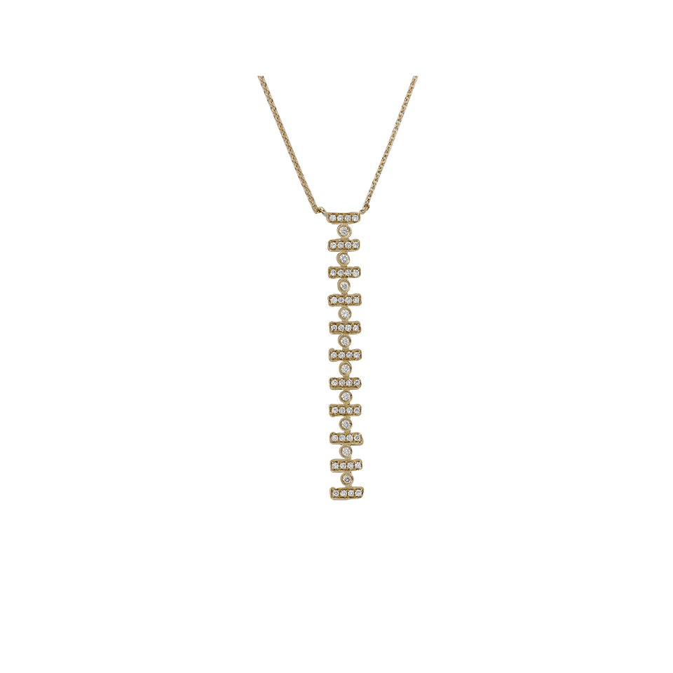 DANA REBECCA DESIGNS-Reese Brooklyn Diamond Pendant Necklace-YELLOW GOLD