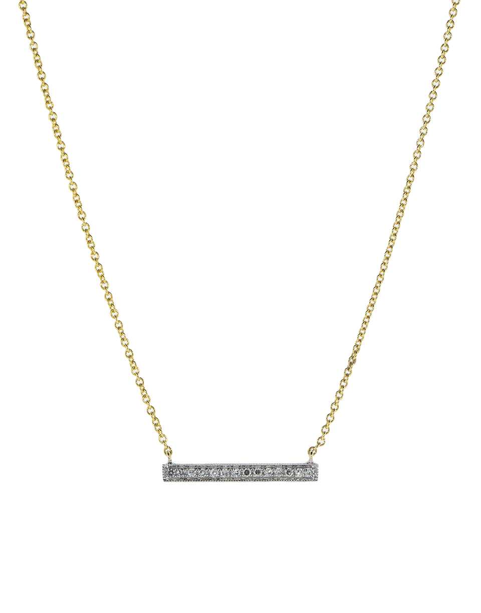 DANA REBECCA DESIGNS-Sylvie Rose Medium Diamond Bar Necklace-YELLOW GOLD