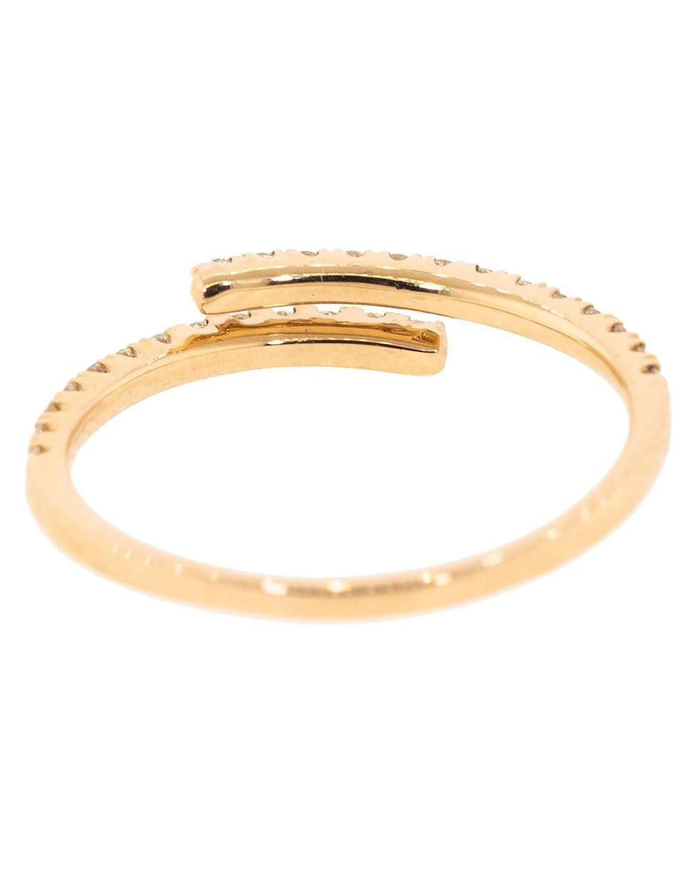 DANA REBECCA DESIGNS-Lauren Joy Bypass Diamond Ring-ROSE GOLD