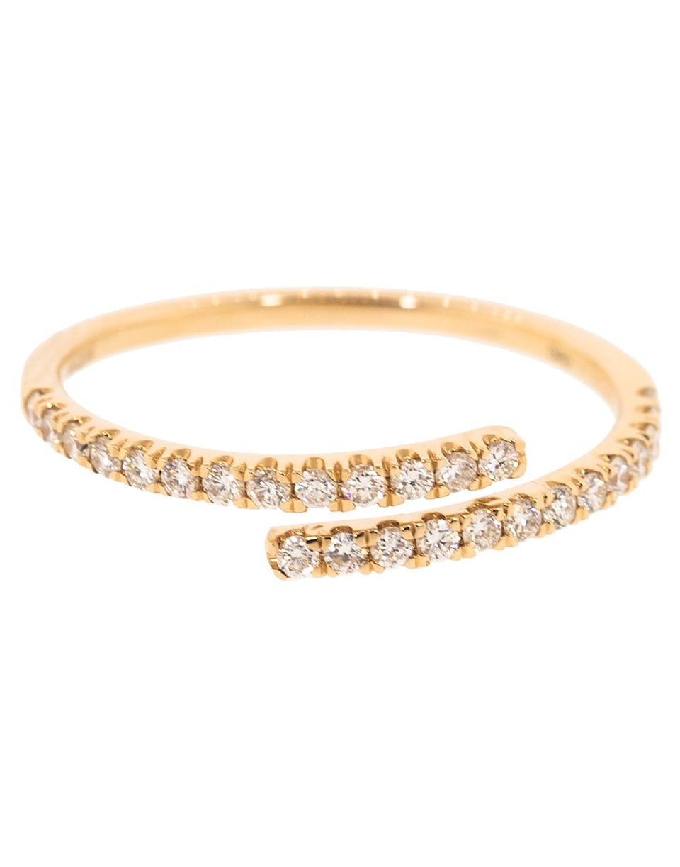 DANA REBECCA DESIGNS-Lauren Joy Bypass Diamond Ring-ROSE GOLD