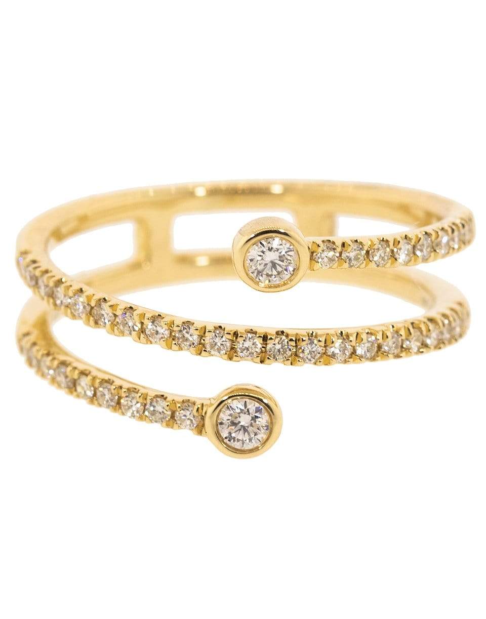 DANA REBECCA DESIGNS-Lulu Jack Bezel Pave Diamond Ring-YELLOW GOLD