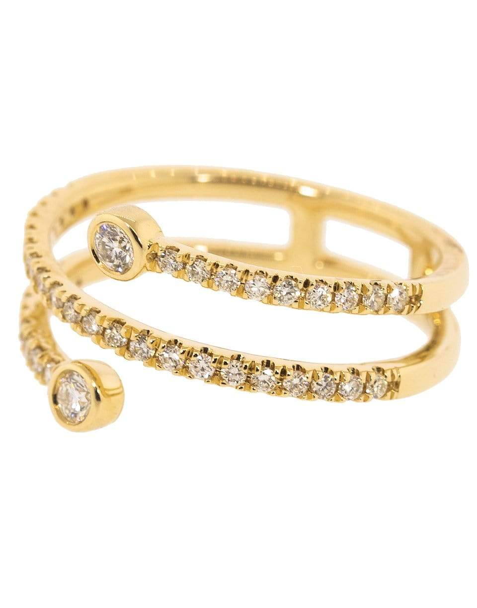 DANA REBECCA DESIGNS-Lulu Jack Bezel Pave Diamond Ring-YELLOW GOLD