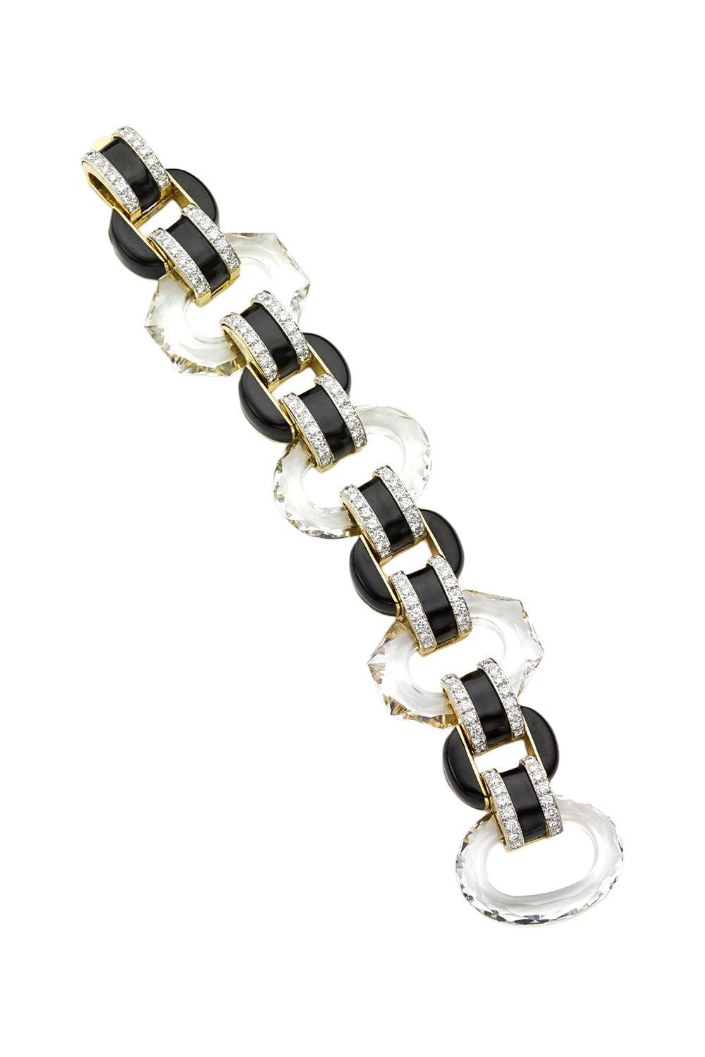 Tuxedo Bracelet-YELLOW GOLD-JEWELRYFINE JEWELBRACELET O-DAVID WEBB