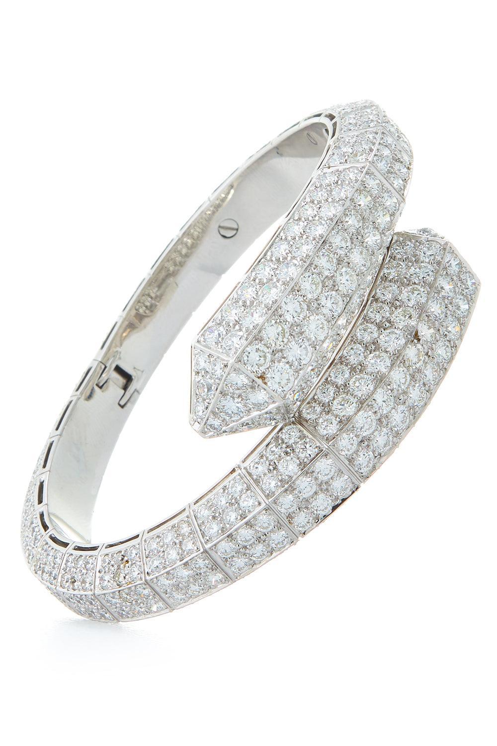 Diamond Prism Bracelet-WHITE GOLD-JEWELRYFINE JEWELBRACELET O-DAVID WEBB