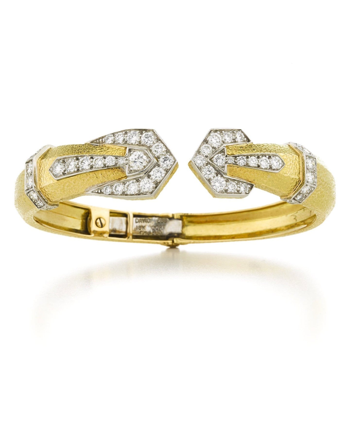 DAVID WEBB-Park Avenue Bangle-YELLOW GOLD