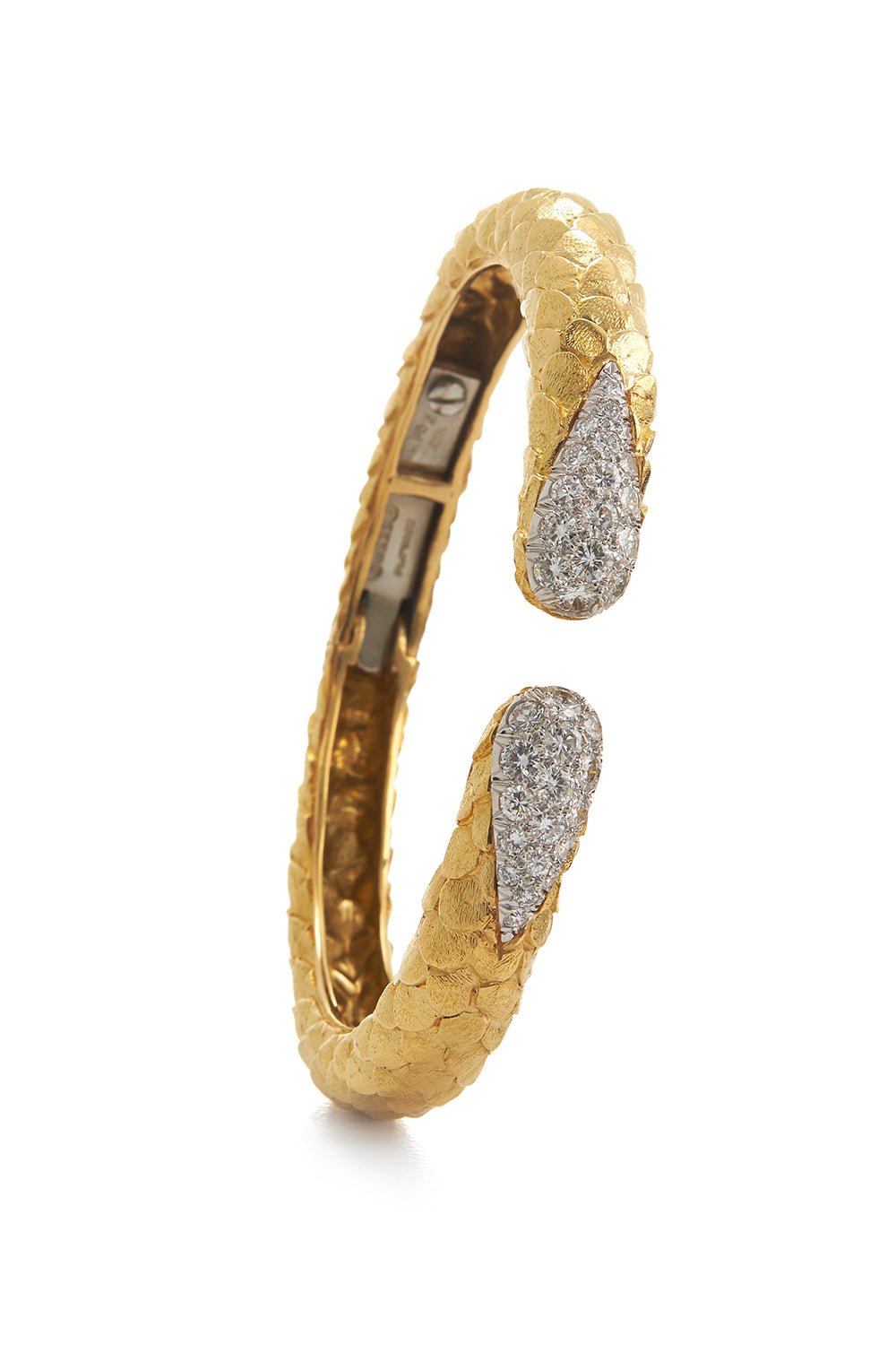 DAVID WEBB-Park Avenue Cuff Bracelet-YELLOW GOLD