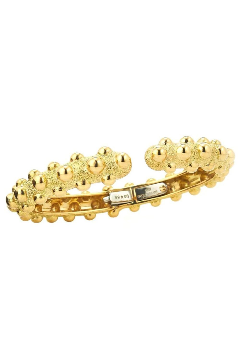 DAVID WEBB-Warty Bangle-YELLOW GOLD