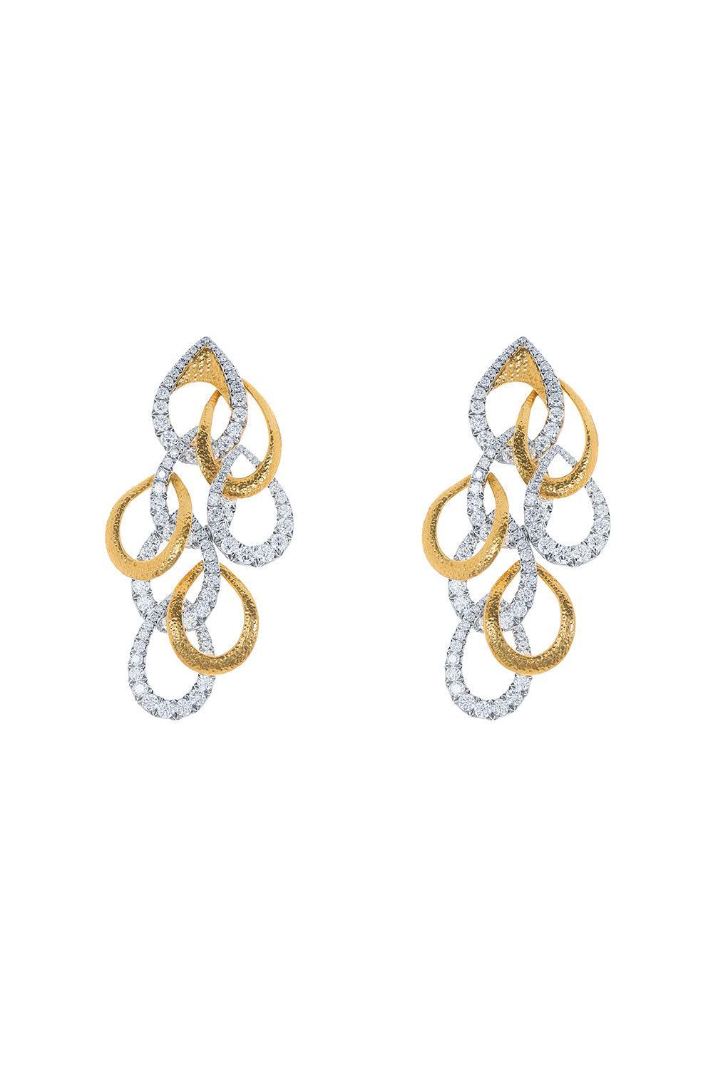 Diamond Overflow Earrings | DAVID WEBB – Marissa Collections