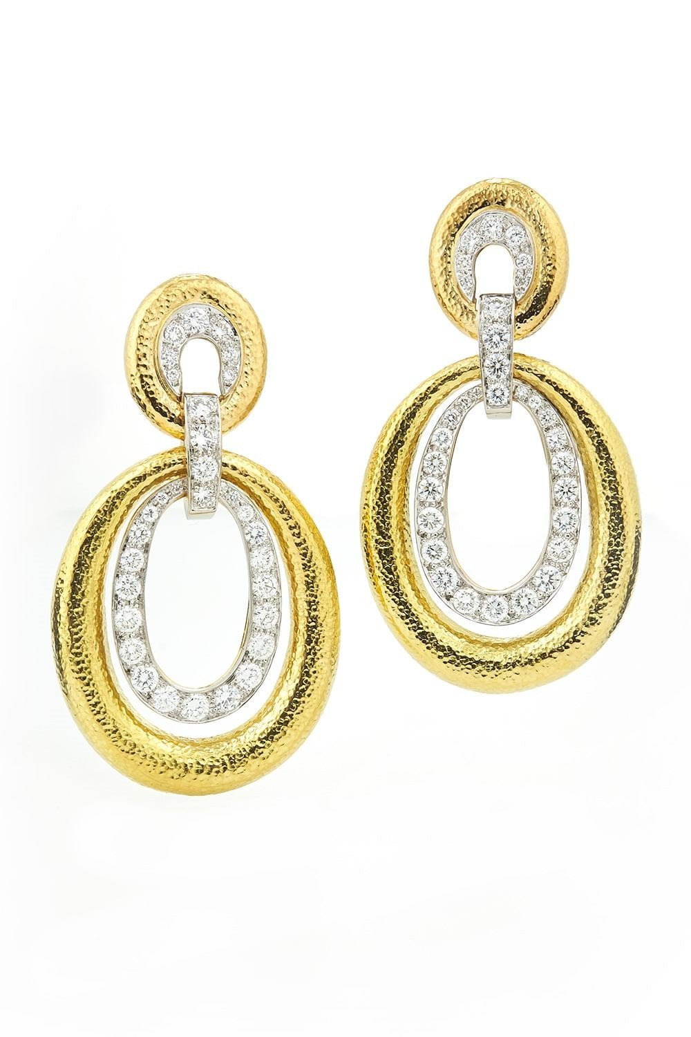DAVID WEBB-Madison Earrings-YELLOW GOLD