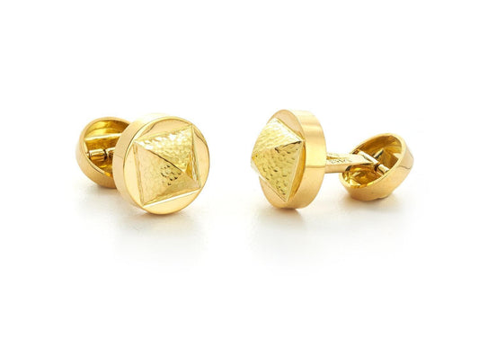 Bastille Cufflinks-YELLOW GOLD-JEWELRYFINE JEWELMISC-DAVID WEBB