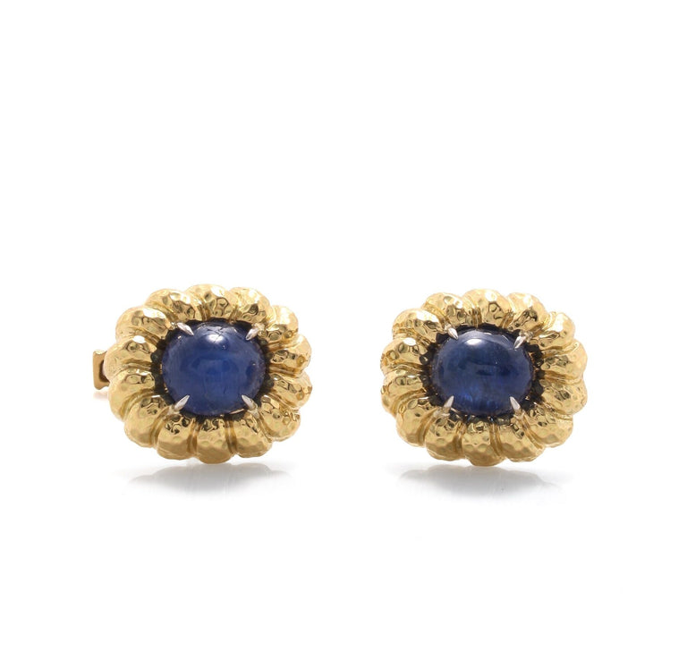 Sapphire Framed Cufflinks