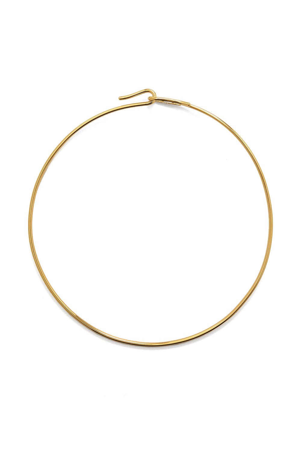 DAVID WEBB-Wire Necklace-WHITE GOLD