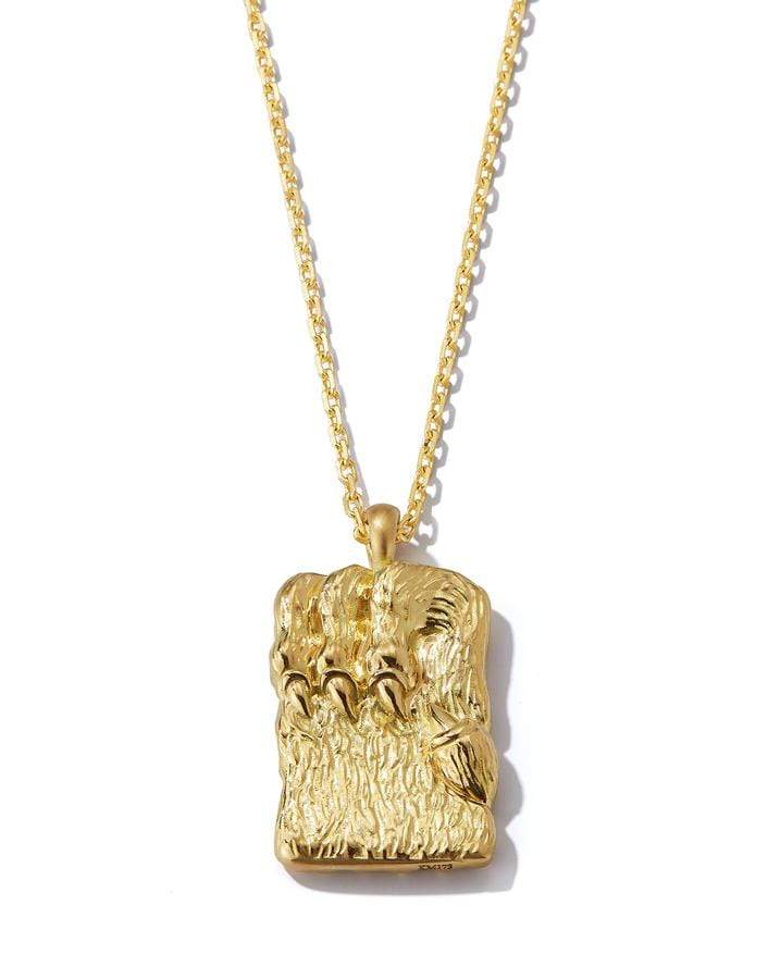 DAVID WEBB-Leo Zodiac Pendant Necklace-YELLOW GOLD