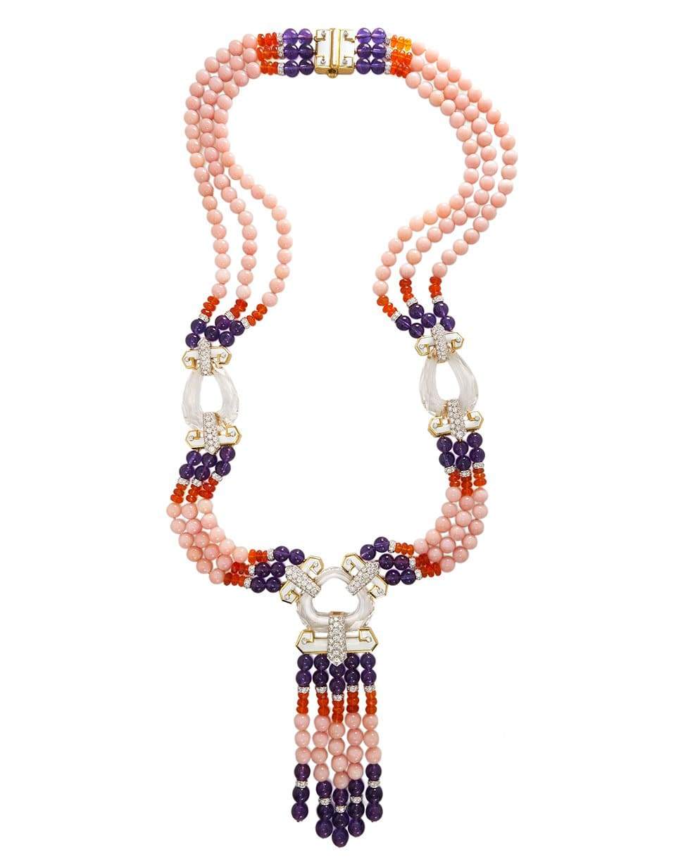 DAVID WEBB-Dusk Necklace-YELLOW GOLD