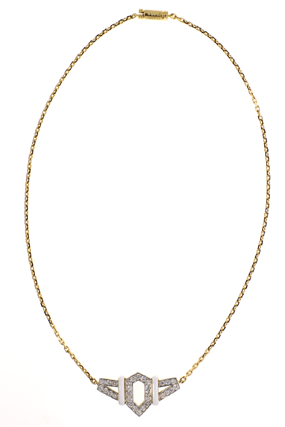 DAVID WEBB-Flight Necklace-YELLOW GOLD