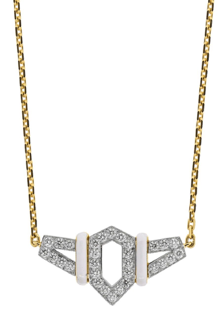 DAVID WEBB-Flight Necklace-YELLOW GOLD