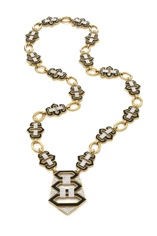 Lex Couture Necklace-YELLOW GOLD-JEWELRYFINE JEWELNECKLACE O-DAVID WEBB