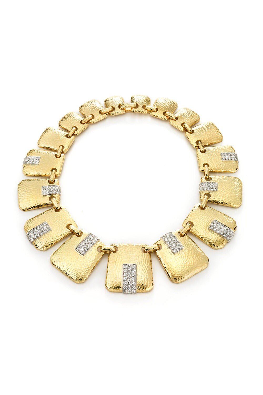 DAVID WEBB-The Claudette Colbert Necklace-YELLOW GOLD