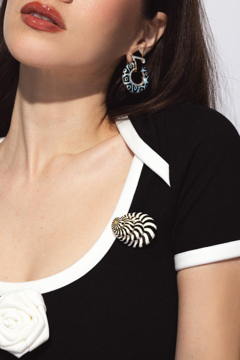 Shell Brooch | DAVID WEBB – Marissa Collections