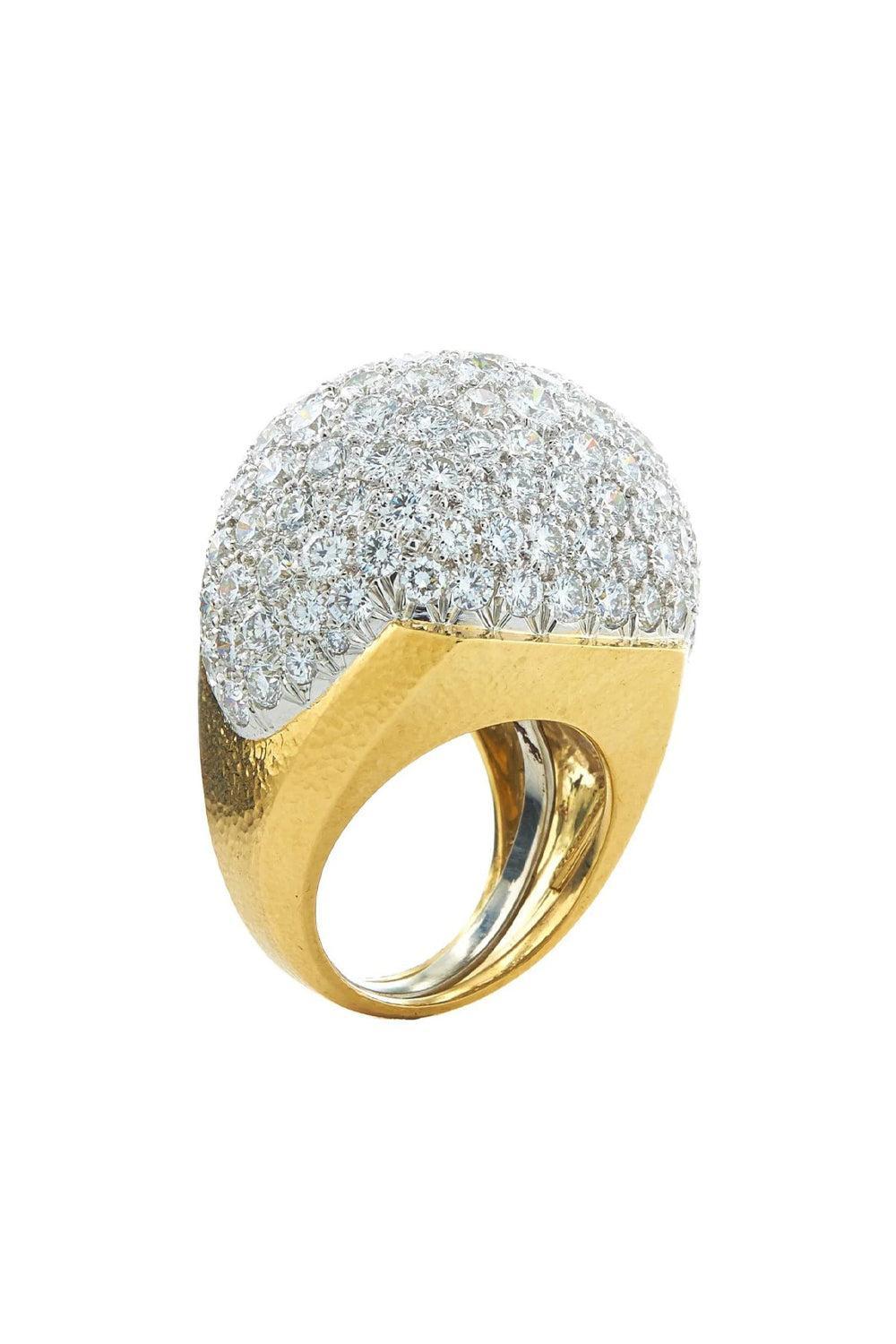 Diamond Dome Ring-YELLOW GOLD-6-JEWELRYFINE JEWELRING-DAVID WEBB