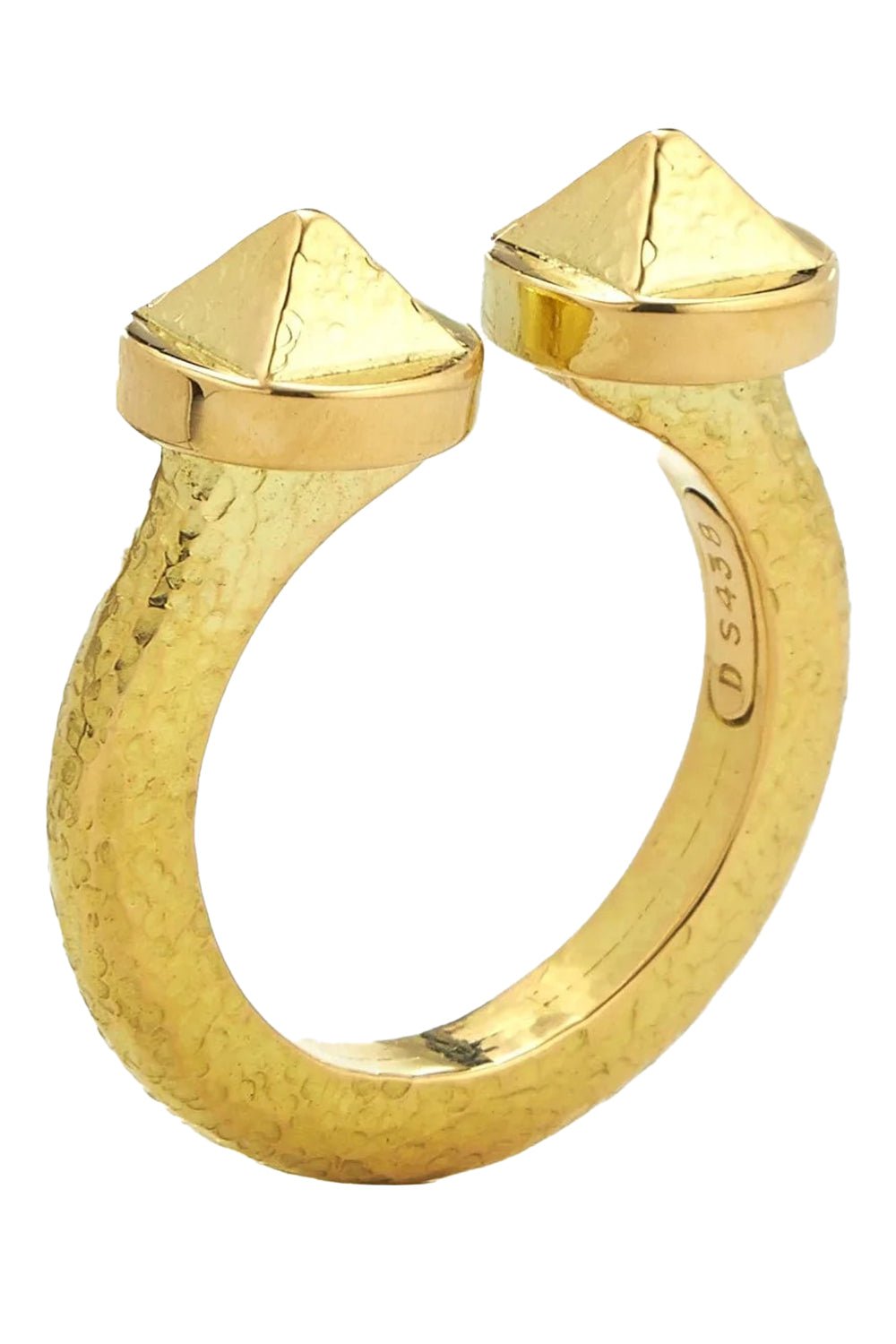 DAVID WEBB-Bastille Ring-YELLOW GOLD