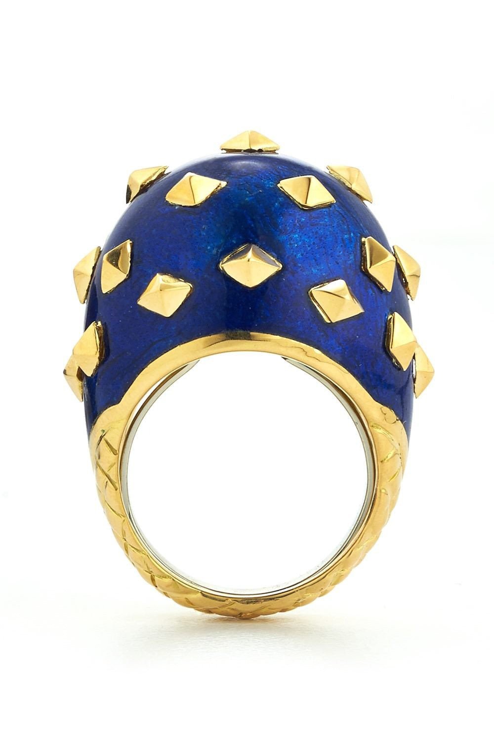 DAVID WEBB-Jackie Ring-YELLOW GOLD