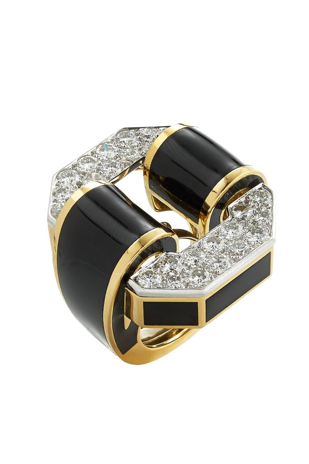 DAVID WEBB-Tire Ring-YELLOW GOLD