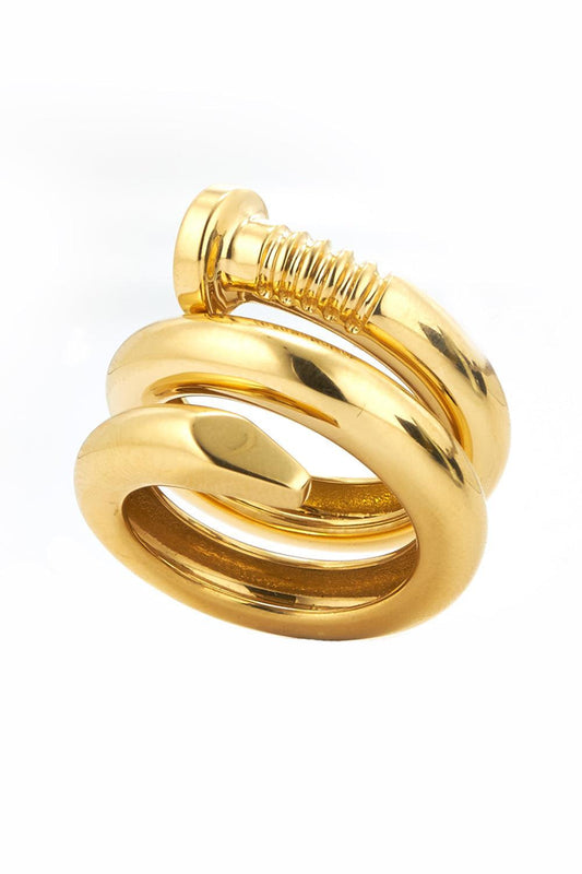 Nail Ring-YELLOW GOLD-8.5-JEWELRYFINE JEWELRING-DAVID WEBB