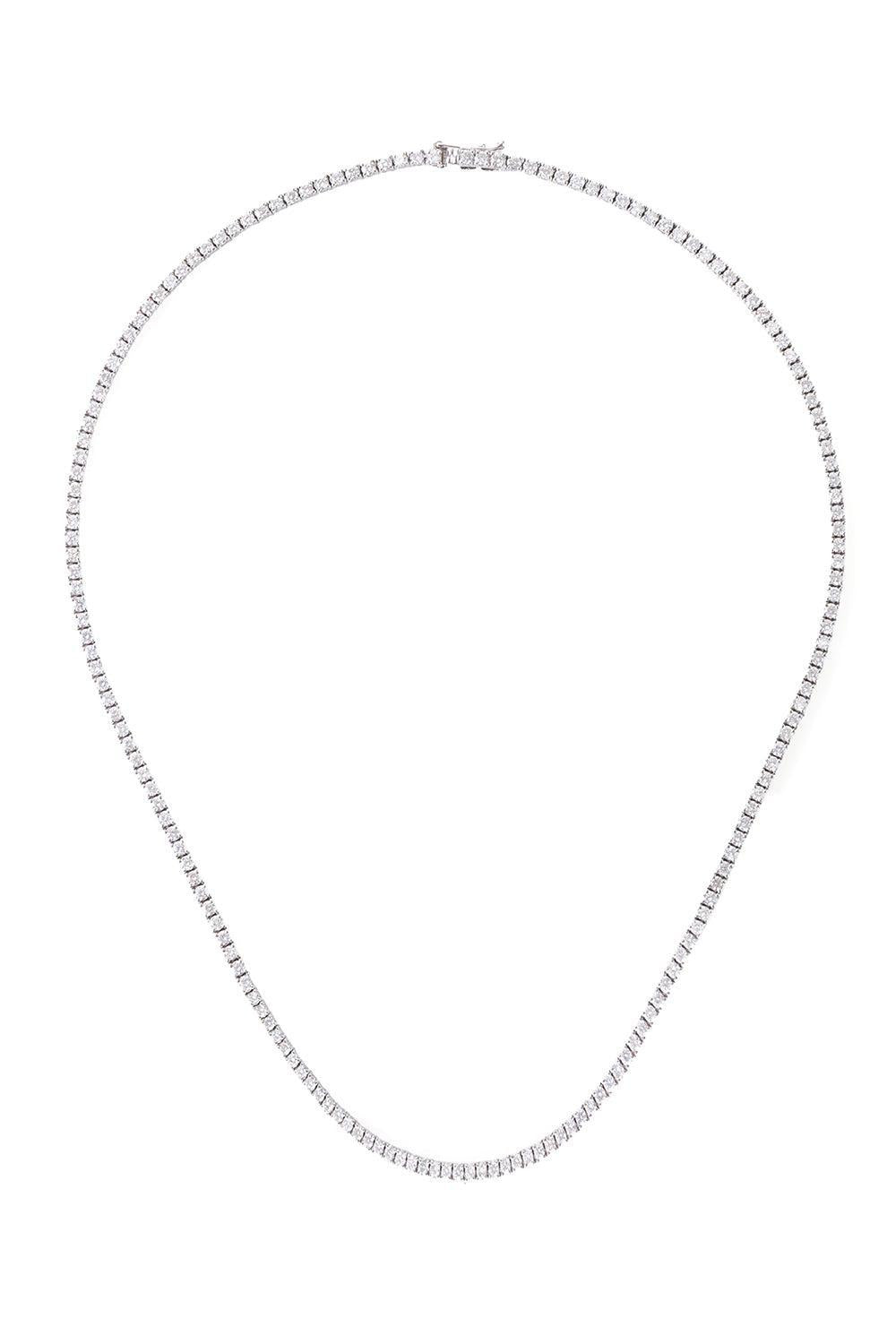  Diamond Riviera Necklace-WHITE GOLD-JEWELRYFINE JEWELNECKLACE O-DENISE CASSOU 