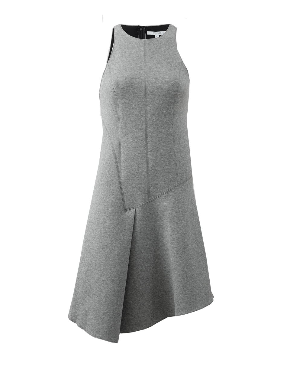 DEREK LAM 10 CROSBY-Asymmetric Seam Dress-