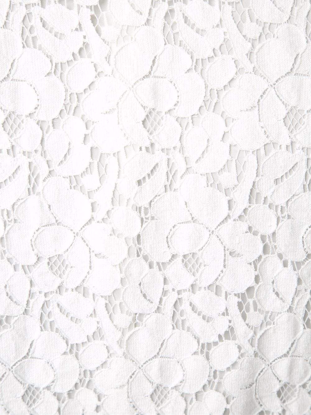 DEREK LAM 10 CROSBY-Lace Bomber Jacket-