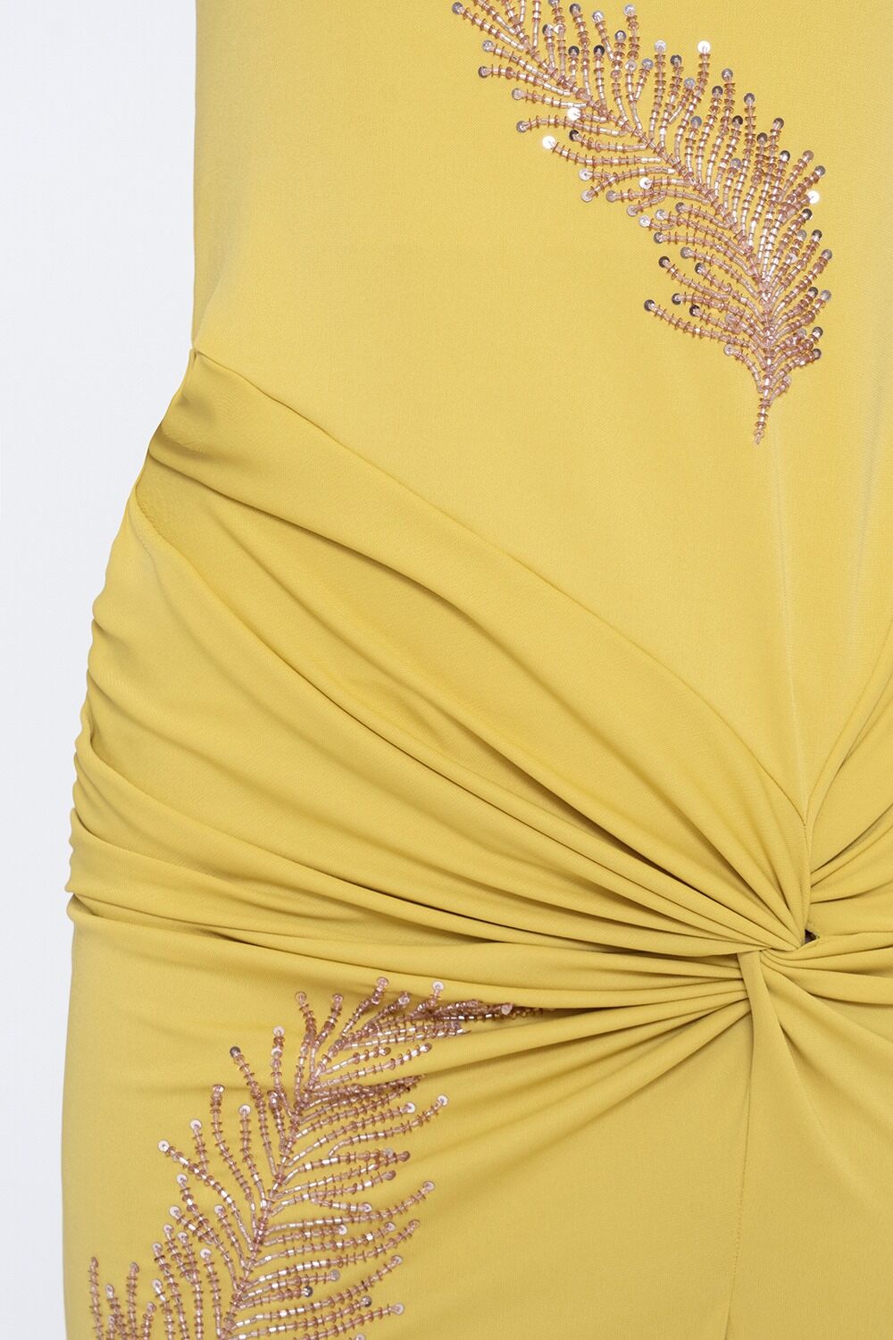 Tank Top Midi Dress-YELLOW-38-CLOTHINGDRESSCOCKTAIL-DES PHEMMES