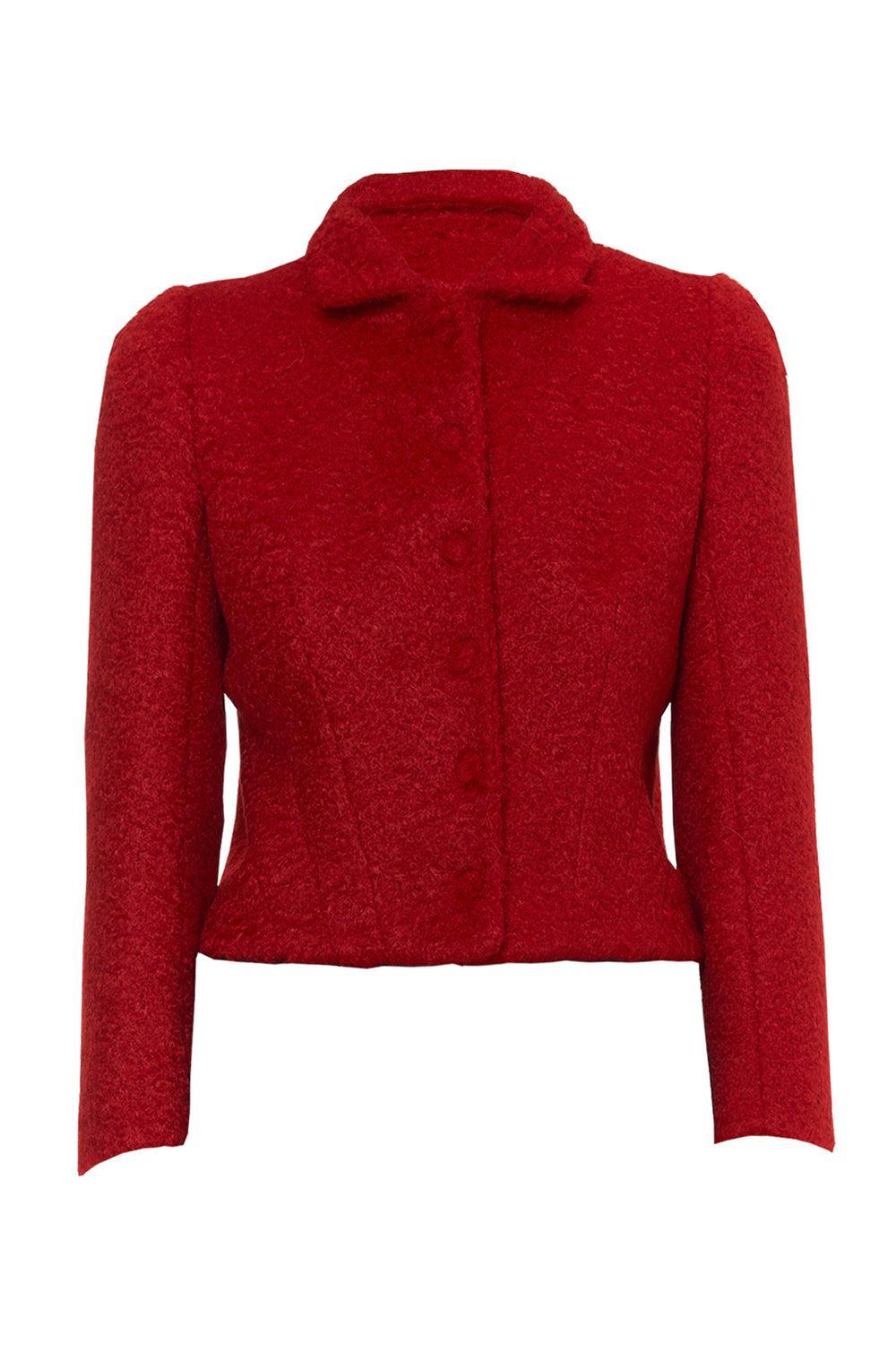 Fitted Hunter Jacket-RUBIS-40-CLOTHINGJACKETCASUAL-DES PHEMMES
