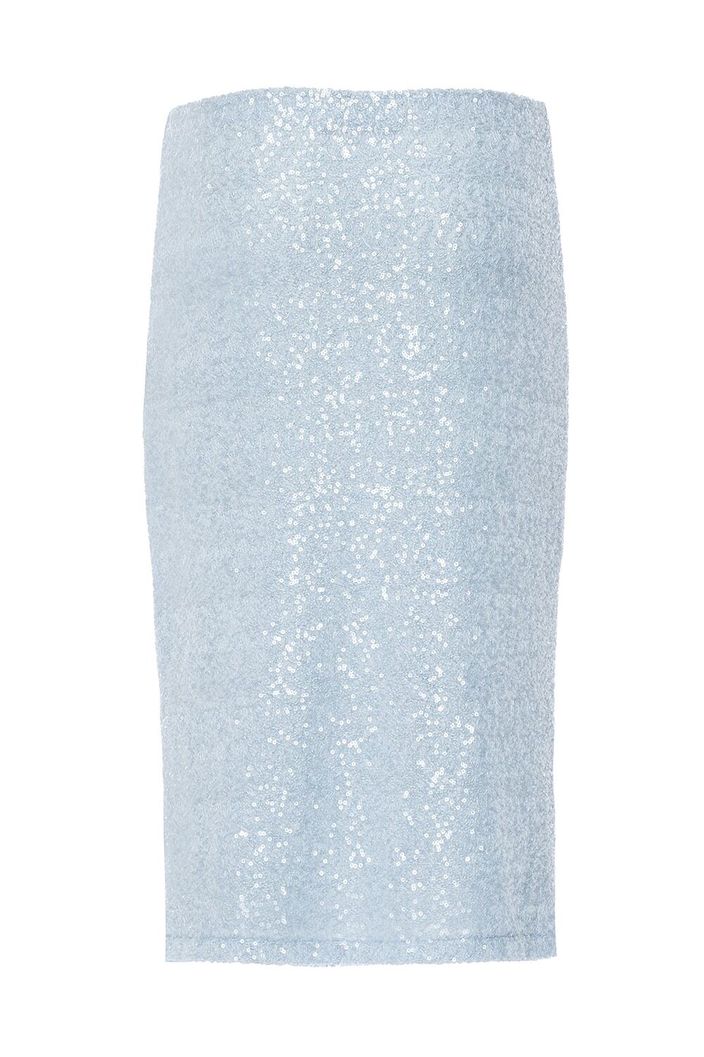 Classic Longuette Skirt-BLUE-38-CLOTHINGSKIRTEVENING-DES PHEMMES