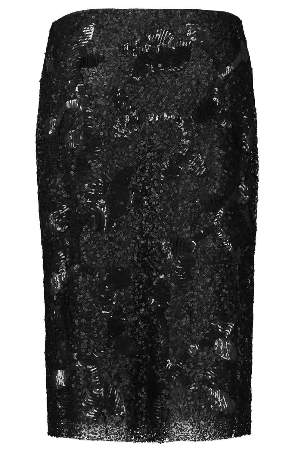 DES PHEMMES-Floral Pencil Skirt-