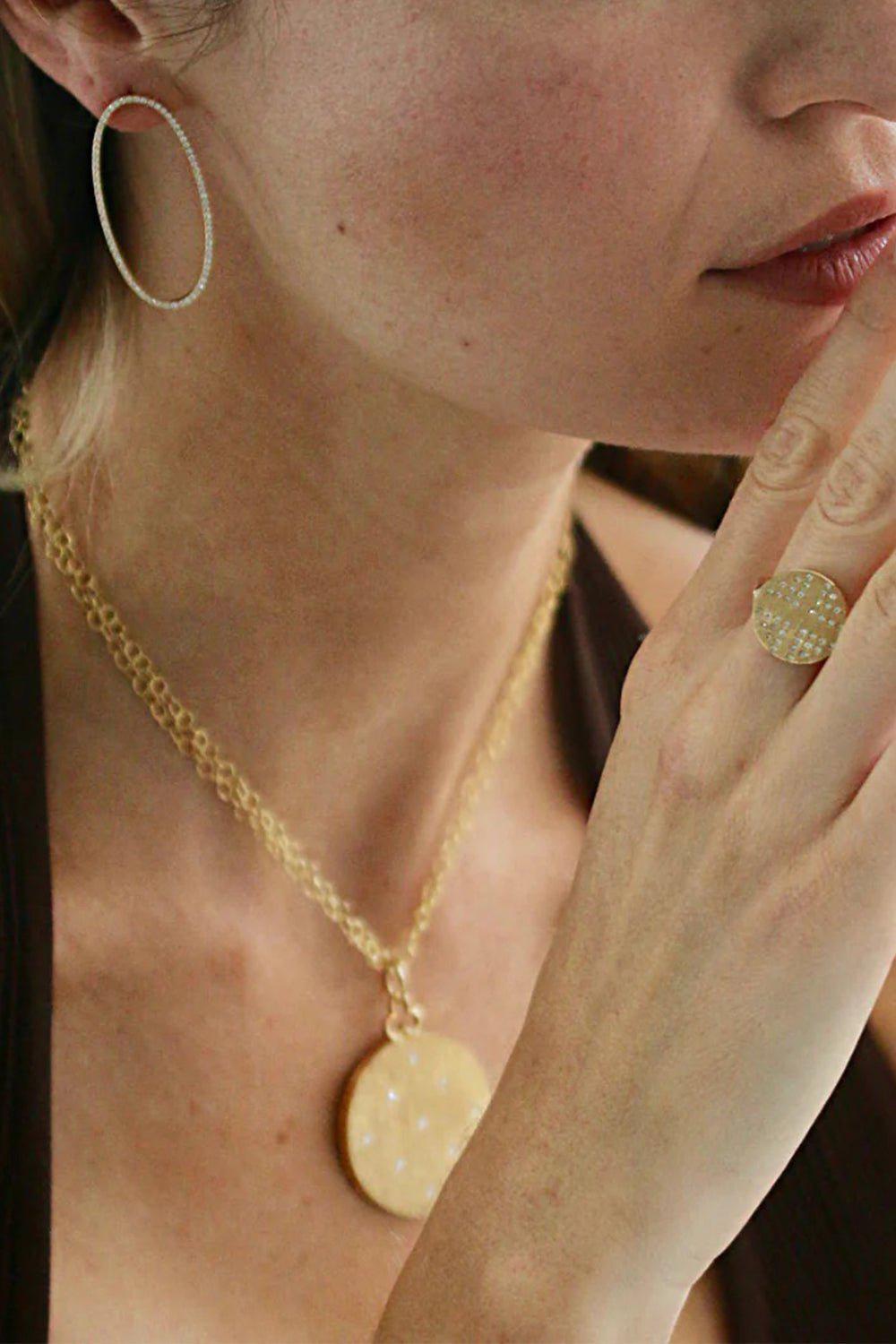 DEVON WOODHILL-Cabaret Earrings-YELLOW GOLD